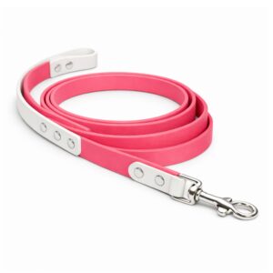 Leash - Bright Pink with Crushed Ice