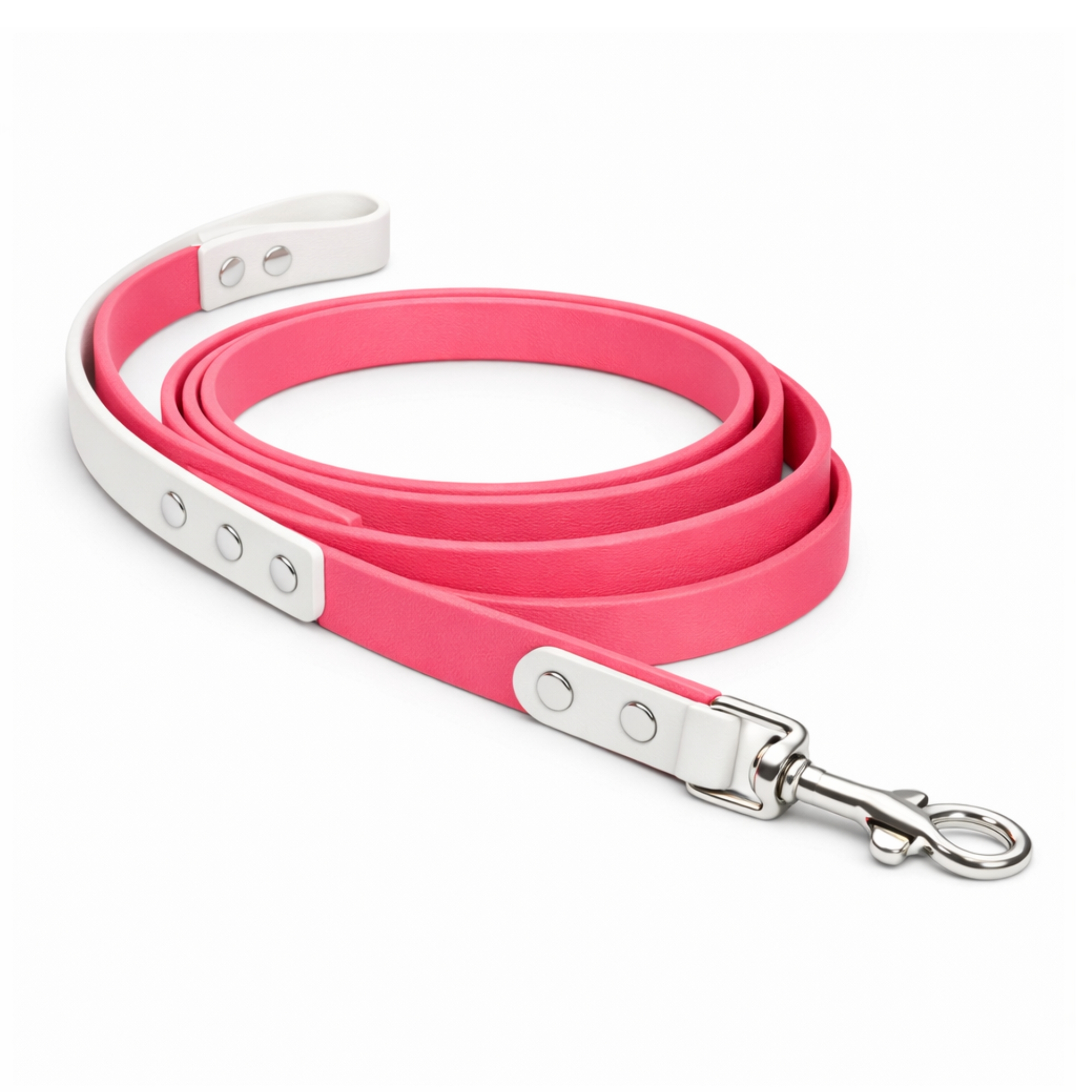 Leash - Bright Pink with Crushed Ice